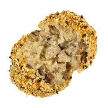 Mushrooms with truffles